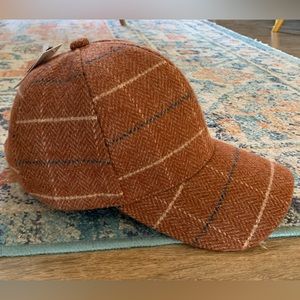 Anthropologie Plaid Baseball Cap